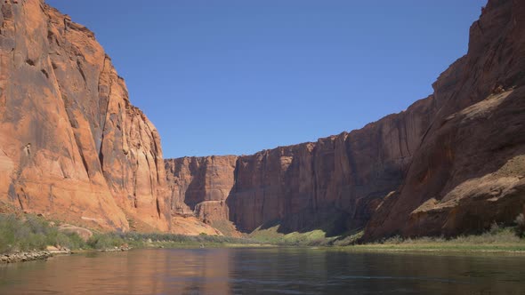 Colorado River flowing through a canyon alt