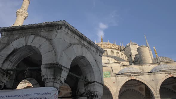 The Blue Mosque Is the First Mosque in Istanbul.