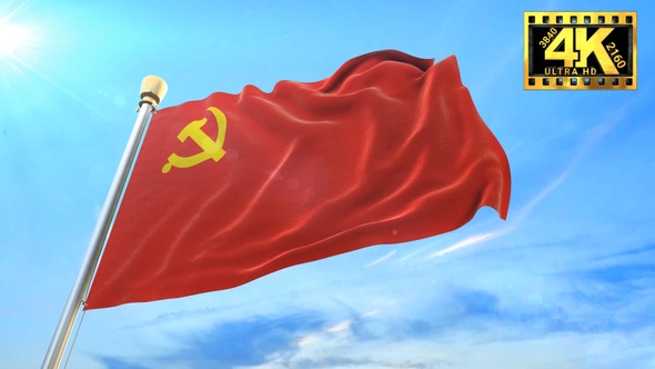 Flag Of The Communist Party Of China alt