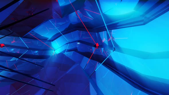 Flashing Blue Tunnel alt