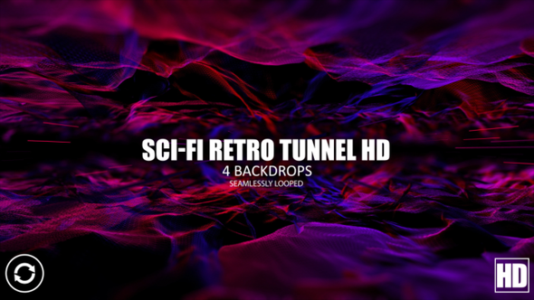Sci  Fi Retro Tunnel HD