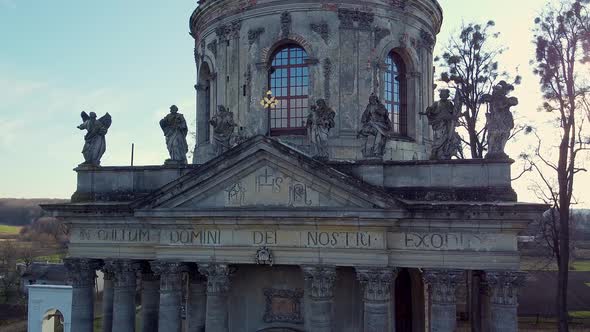 Roman Catholic Church Aerial, Ukraine