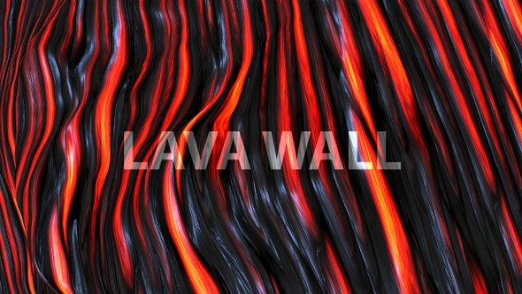 Lava Wall Background Set