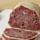Saltufo sausage ball and slices on a dish close up - VideoHive Item for Sale