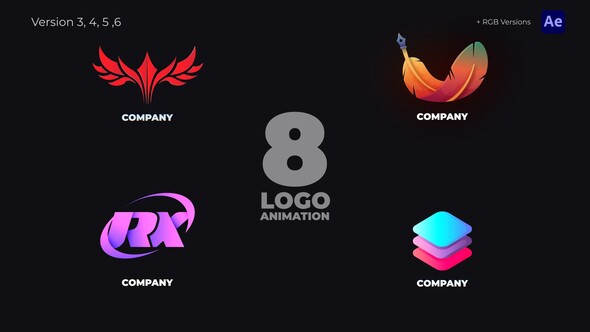 Trippy Liquid Logo | AE Logo Stings template preview