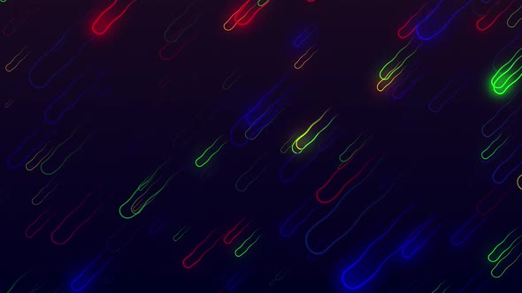 Colorful Neon Wave Lines alt