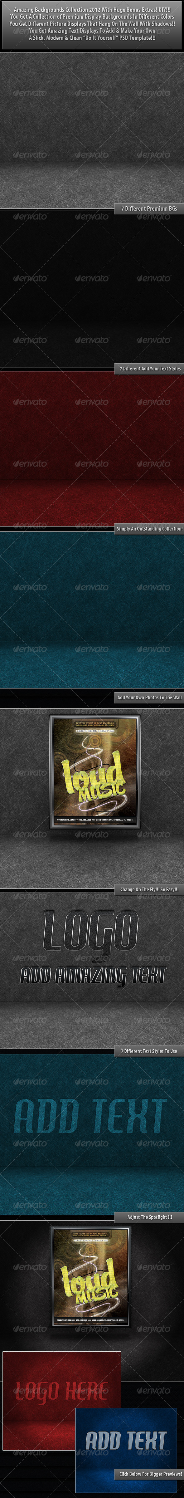 Add Your Designs Backgrounds 2012 - Backgrounds Graphics