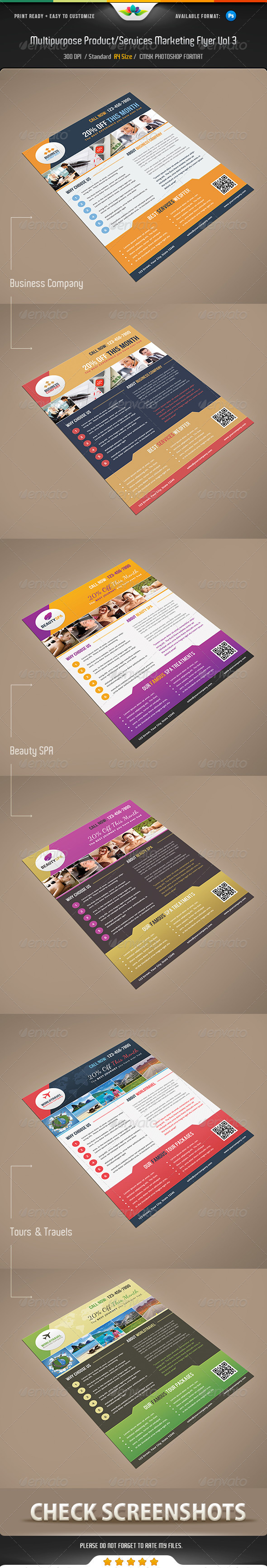 Multipurpose Product / Services Offer Flyer Vol 3 - Corporate Flyers