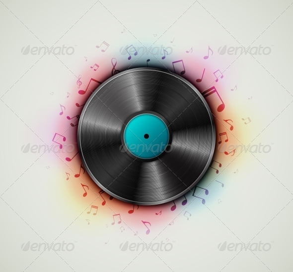 Vinyl Record, Vectors | GraphicRiver