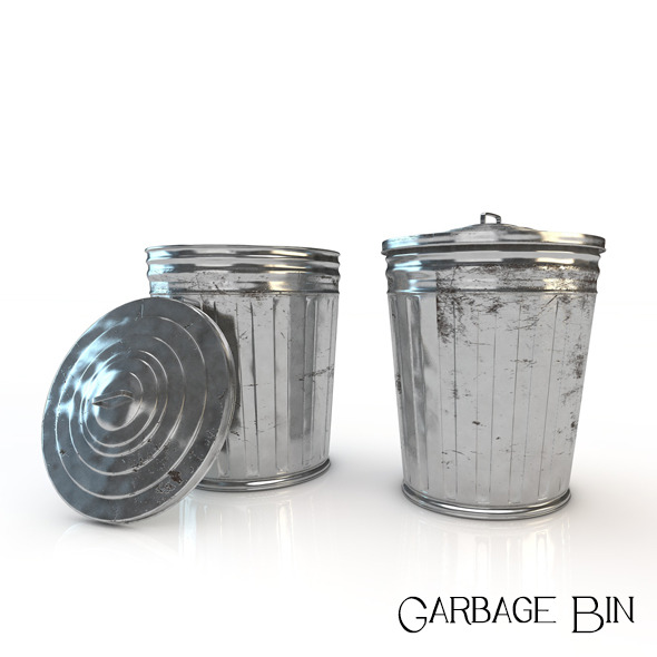 Garbage Bin - 3Docean 5137007
