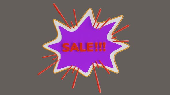 3D Animation of Sales Attract Customers alt