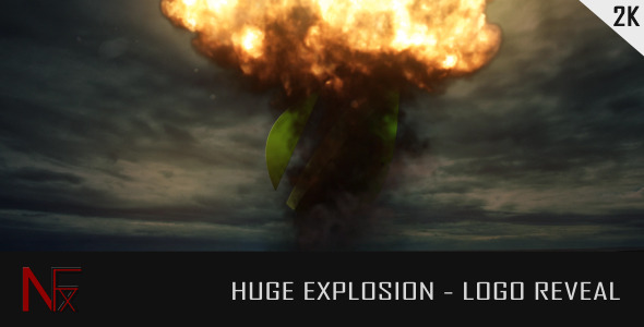 Huge Explosion - Logo Reveal