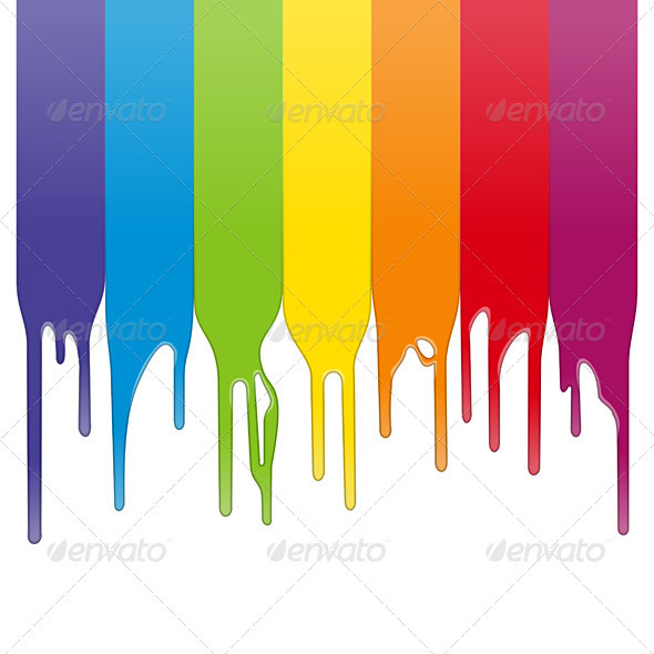 Vector Color Paint - Backgrounds Business