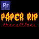 PAPER RIP Transitions - VideoHive Item for Sale