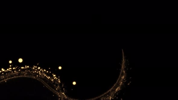 Particle Glow Trail 4K alt