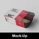 Food Container Mockup