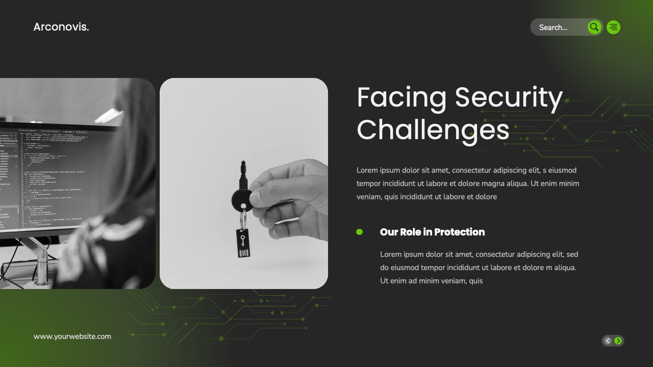 Cybersecurity Google Slide Template, Presentation Templates | GraphicRiver
