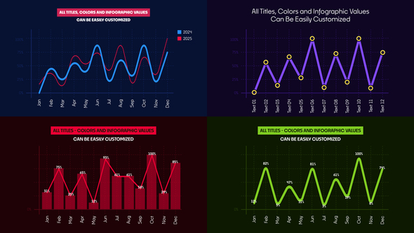 Corporate Infographics - | Infographic Line Chart Infographics template preview
