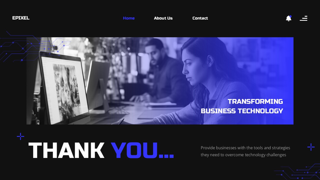 Epixel IT Solution Google Slide Template, Presentation Templates ...