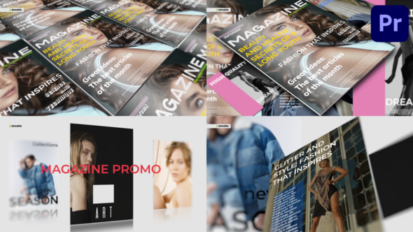 Magazine Promo for Premiere Pro Premiere Pro template preview