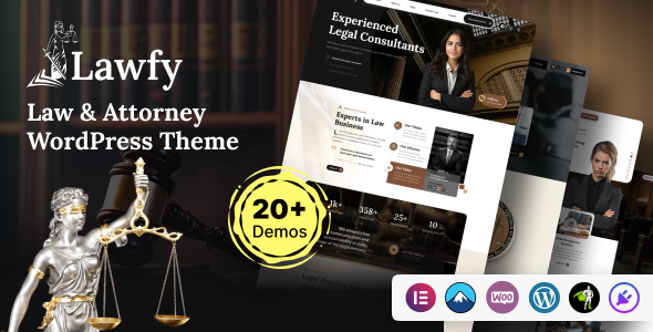 Lawfy – Law & Attorney WordPress Theme