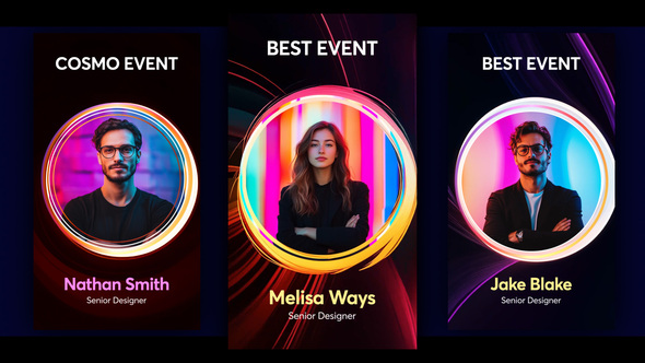 Promo Event Invitation Stories Reels Video Displays template preview