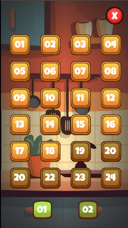 Knifes & Fruits | 42 Levels | Construct 3 by logicthemedesign | CodeCanyon