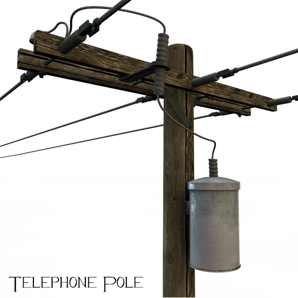 Telephone Pole - 3Docean 5144644