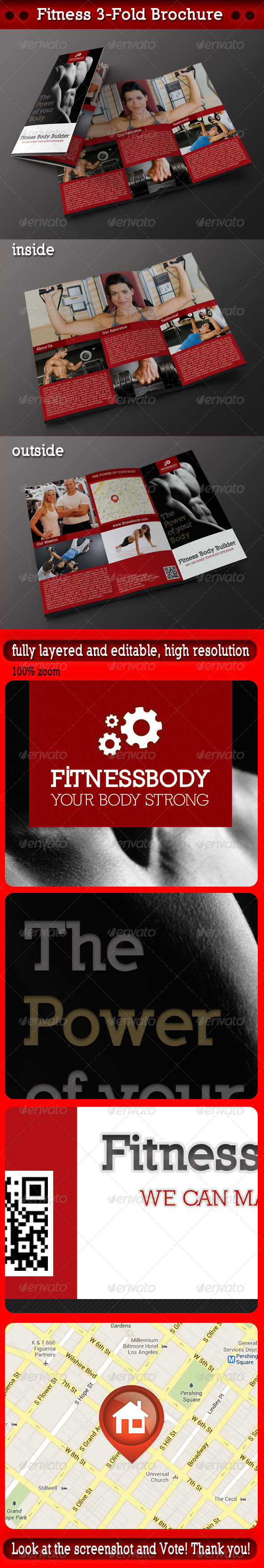 Fitness 3-Fold Brochure