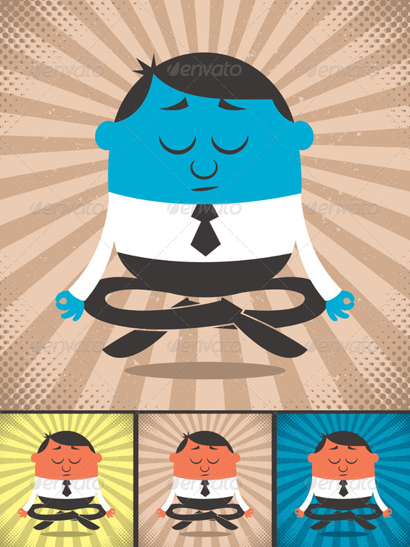 Meditation - People Characters