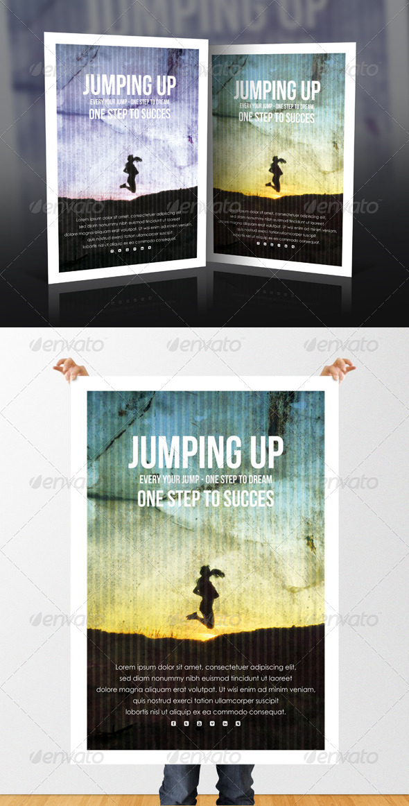 Jumping Up Flyer - Miscellaneous Events