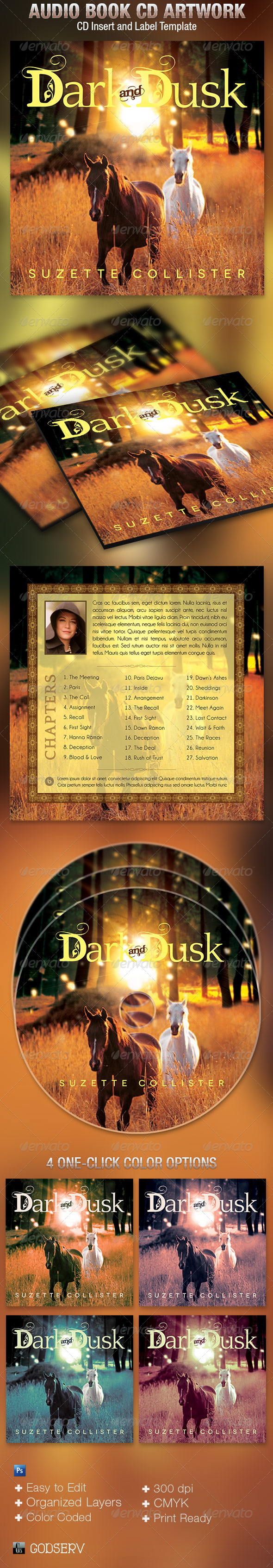 Country CD Artwork Template - CD & DVD Artwork Print Templates