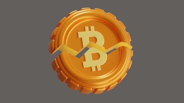3D Animation of Bitcoin Halving Cuts Mining Rewards alt
