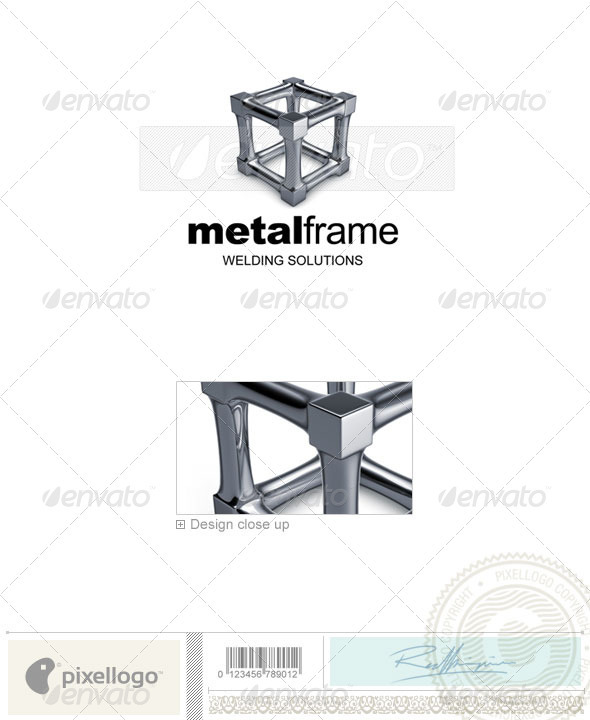 Industrial Logo 3D-732 - Objects Logo Templates