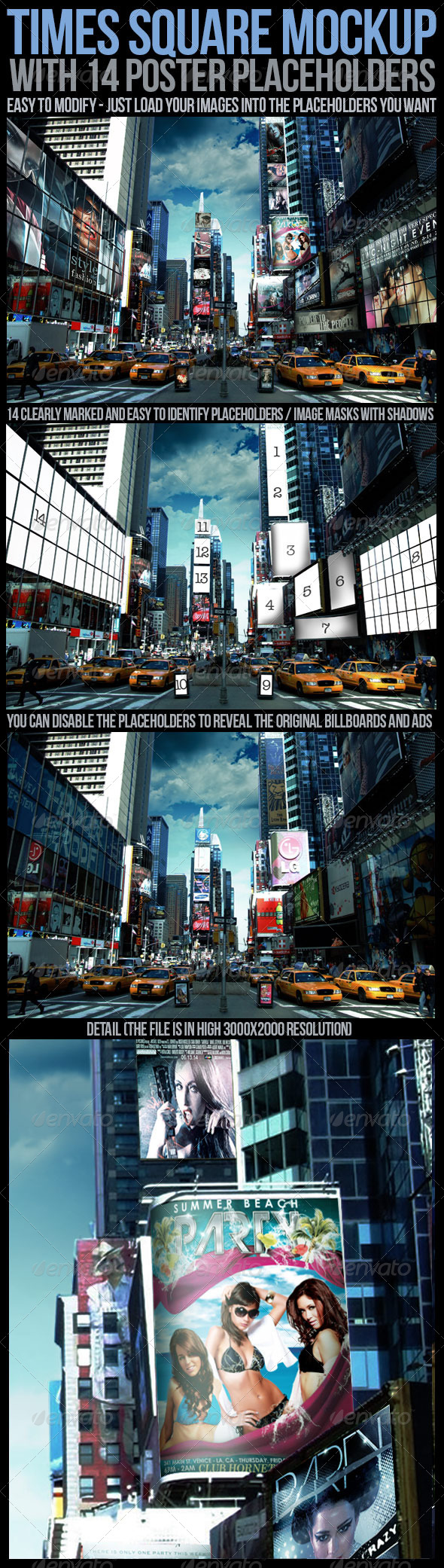Download Times Square Mockup By Scarab13 Graphicriver