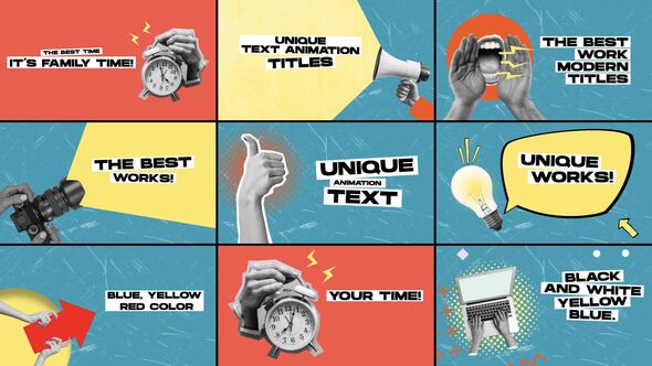 Modern Titles | After Effects Titles template preview