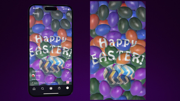 Easter Eggs Openers template preview