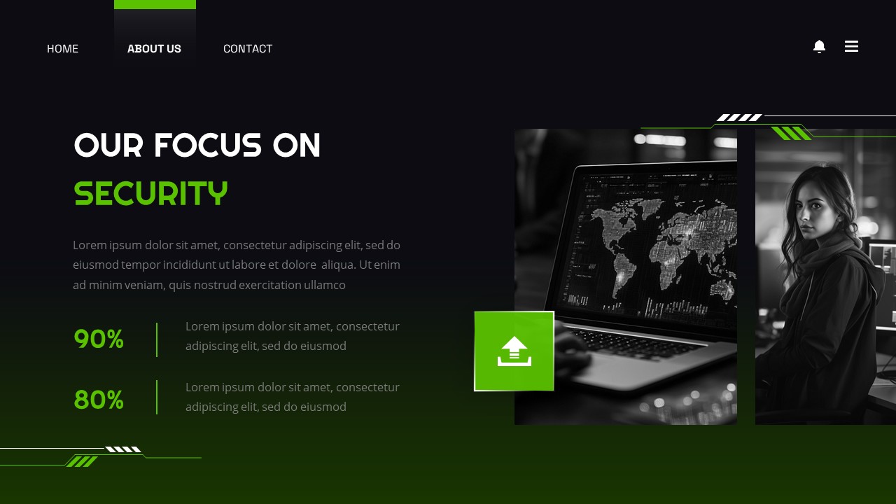Cyber Security PowerPoint, Presentation Templates | GraphicRiver