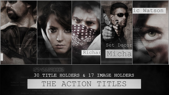 The Action Titles - VideoHive 5161279