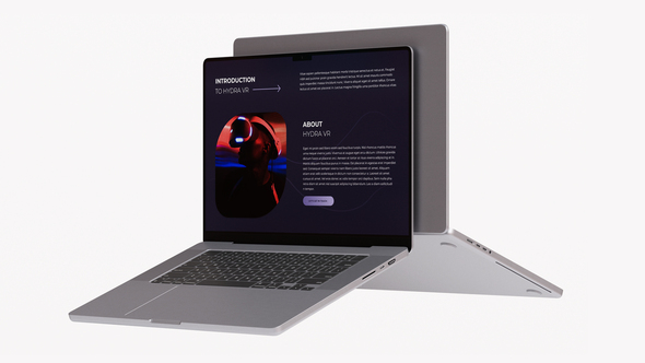 Laptop Mockup Product Promo template preview