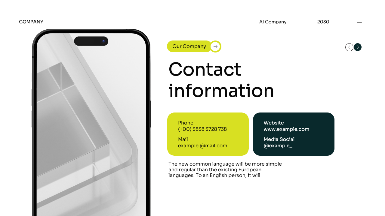 White Green Modern AI Company Pitch Deck Presentation, Presentation ...