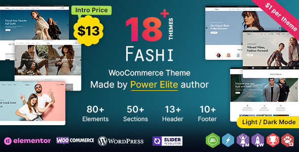 Fashi WP – Multipurpose Fashion WooCommerce WordPress Theme