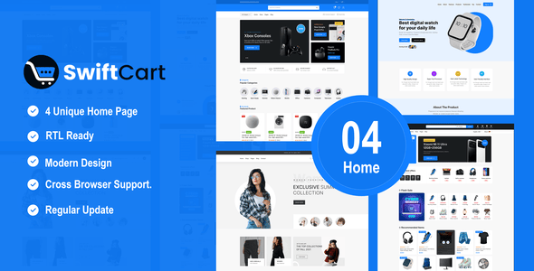 SwiftCart – Multipurpose WooCommerce WordPress Theme