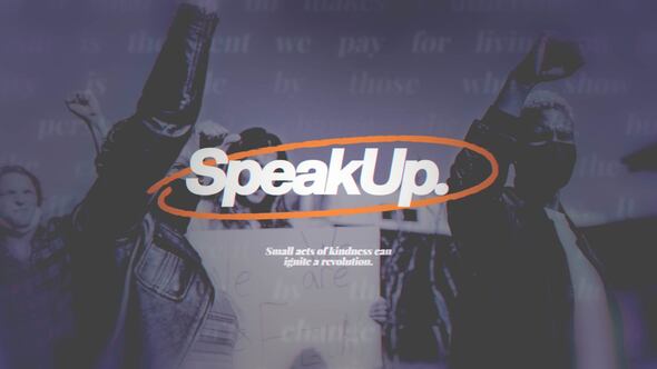 SpeakUp Political Promo Openers template preview