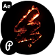 Logo In Fire - VideoHive Item for Sale