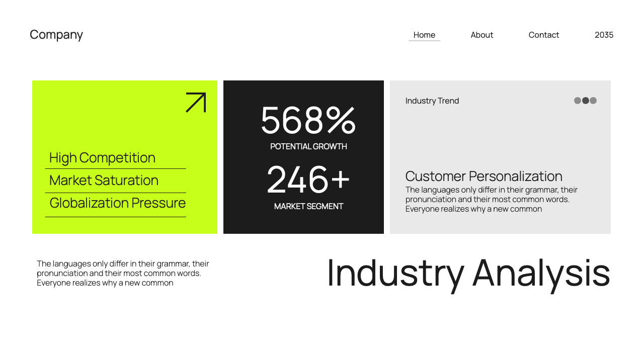 Green White Black Modern Minimalist Business Plan Presentation ...