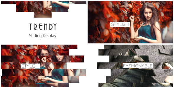 TRENDY | Multi-Purpose Sliding Display