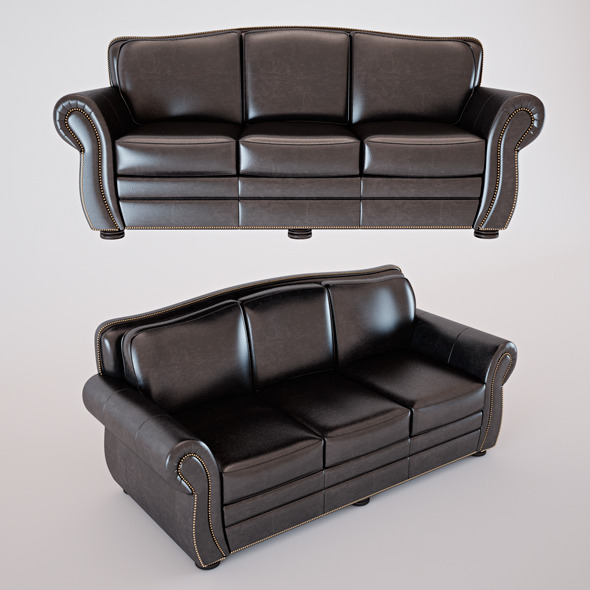 Leather Sofa - 3Docean 5167333