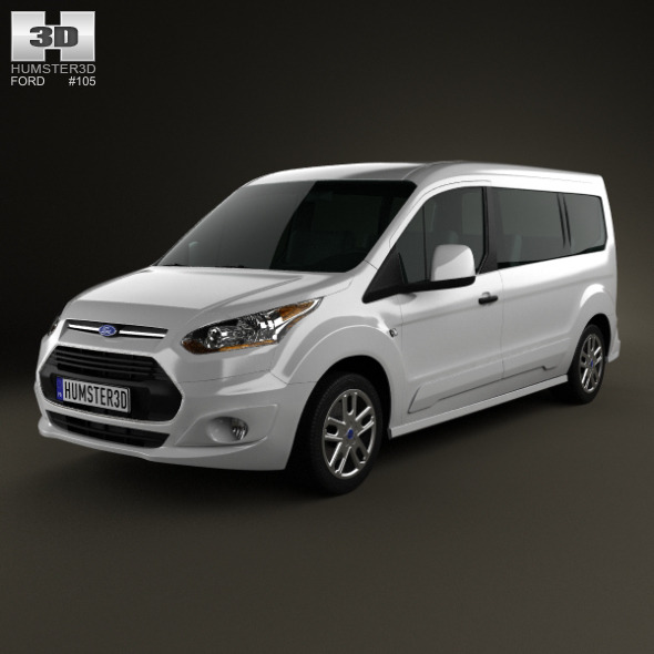 Ford Tourneo Connect 2014 - 3DOcean Item for Sale