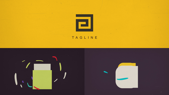 Glide Logo Intro Logo Stings template preview